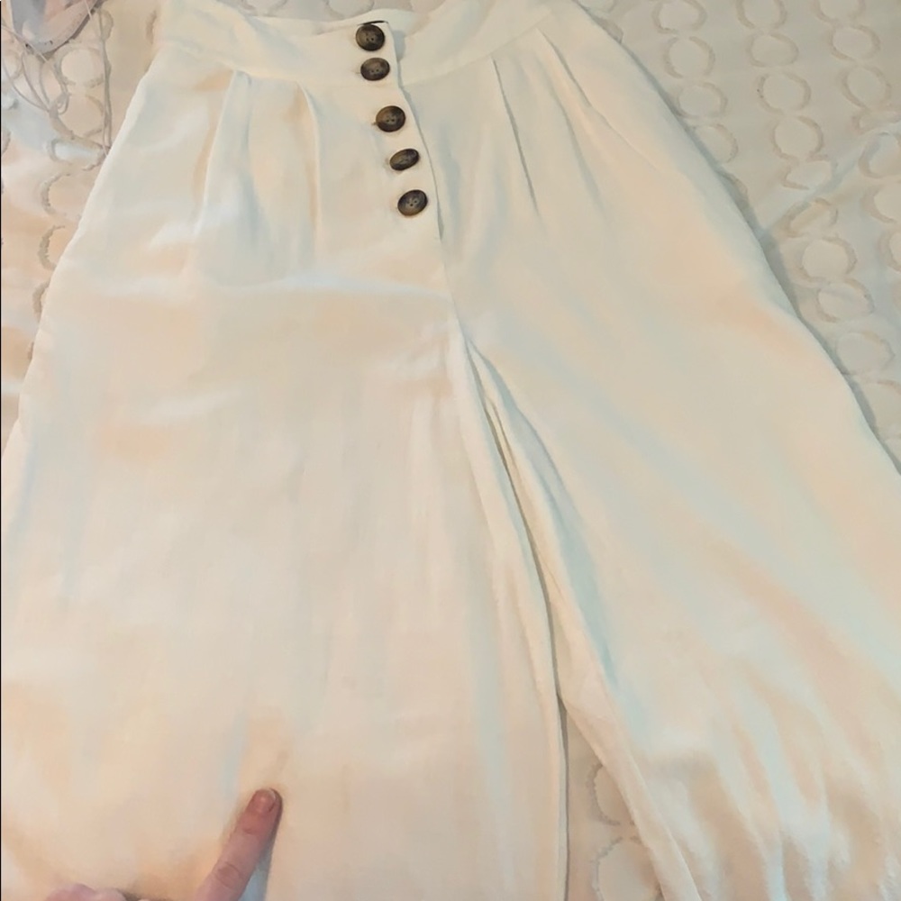 Top Shop button-up fabric pants - Picture 4 of 4